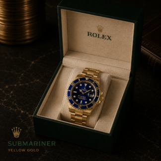 ROLEXSUBMARINERYELLOWGOLD